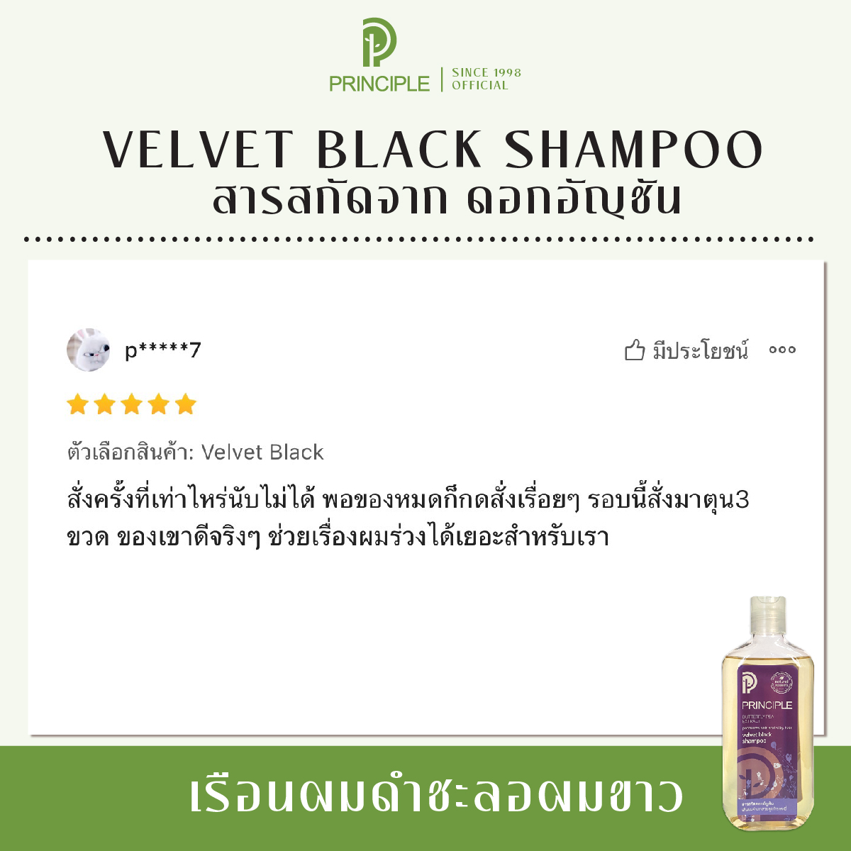 Review p*****7 Velvet Black Butterfly Pea